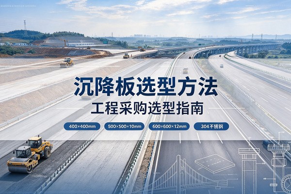 平邑沉降板选择方法