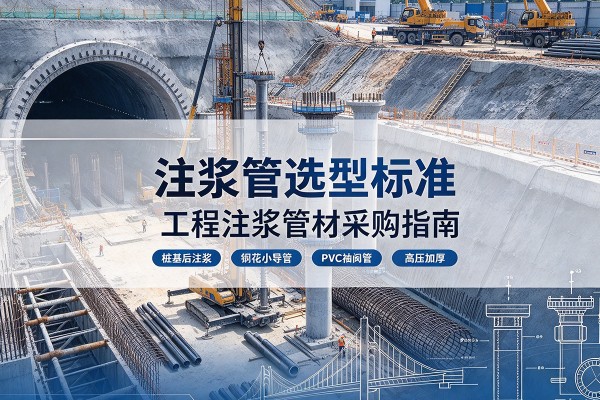 平邑注浆管选型标准