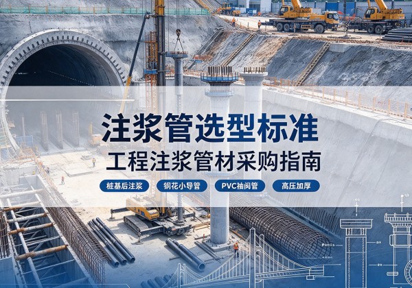 平邑注浆管选型标准